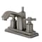 Kingston Brass KS8648ZX 4" Centerset Bathroom Faucet, Brushed Nickel KS8648ZX - alternate 1
